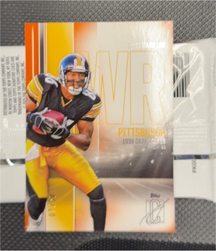 2024 Topps Signature Class #51 Hines Ward — front