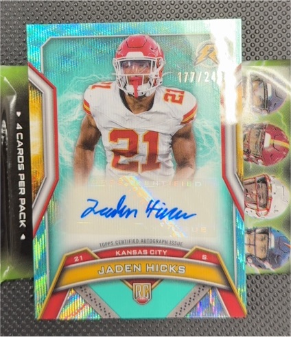 2024 Topps Resurgence #177 Jaden Hicks — front