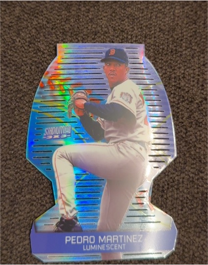 2000 Topps Stadium Club 3x3 #1B Pedro Martinez — front