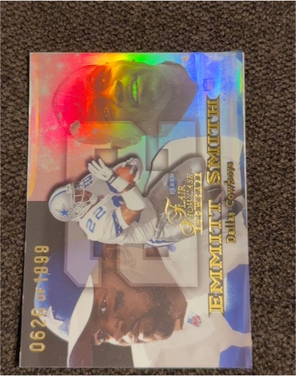 1999 Flair Showcase #62 Emmitt Smith — front