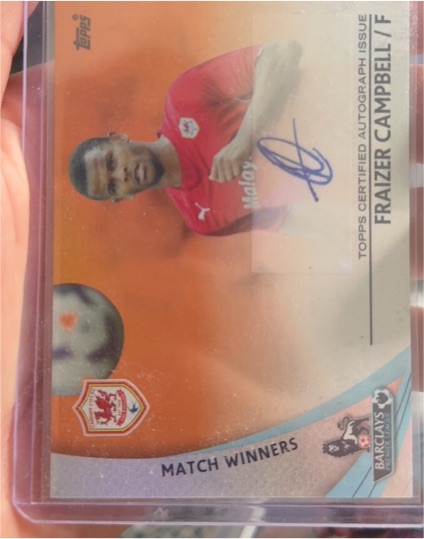 2013 Topps Premier League #SP-FC Fraizer Campbell — front