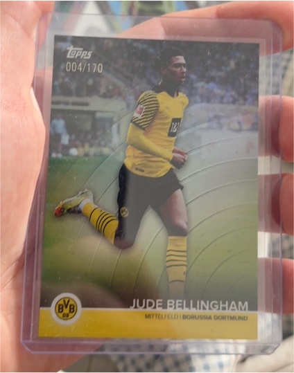 2021 Topps #004 Jude Bellingham — front