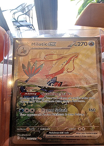 2024 Pokémon Surging Sparks #237 Milotic EX — front