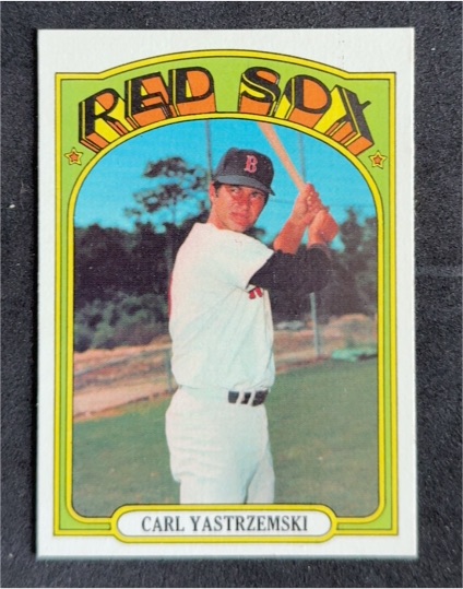 1972 Topps #37 Carl Yastrzemski — front