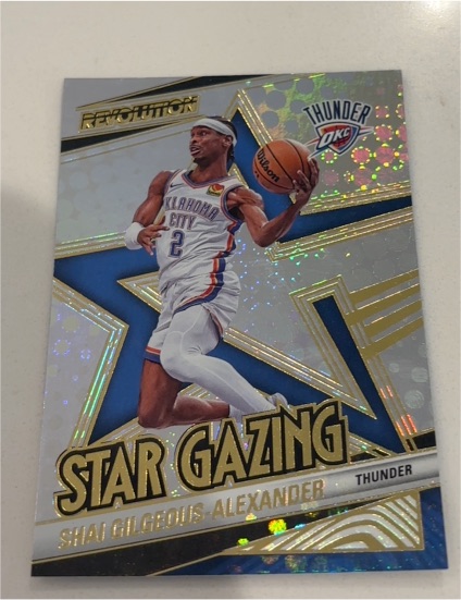 2024-25 Panini Revolution #5 Shai Gilgeous-Alexander Star Gazing — front