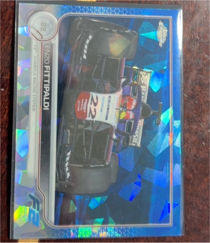 2022 Topps Chrome Formula 1 #22 Enzo Fittipaldi — front
