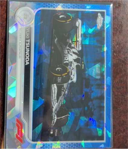 2022 Topps Chrome Formula 1 #22 Yuki Tsunoda — front