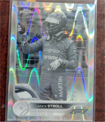 2022 Topps Chrome Formula 1 #50 Lance Stroll — front