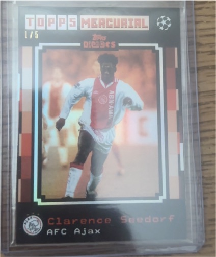 1995 Topps Mercurial Decades #1 Clarence Seedorf — front
