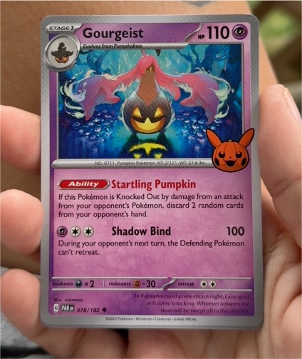 2024 Pokémon TCG Trick or Trade #078 Gourgeist — front