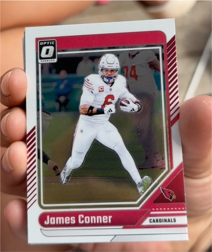 2024 Donruss Optic #2 James Conner — front