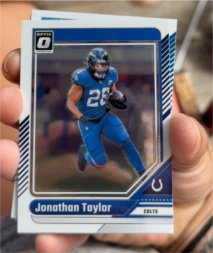 2024 Panini Donruss Optic #83 Jonathan Taylor — front