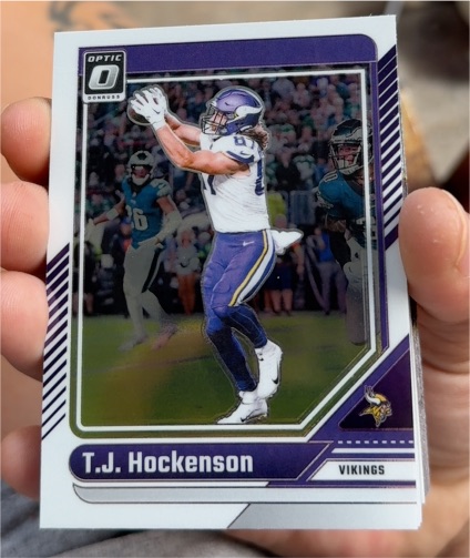 2024 Panini Donruss Optic #131 T.J. Hockenson — front
