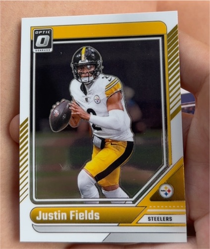 2024 Panini Donruss Optic #164 Justin Fields — front