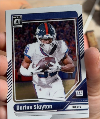 2024 Panini Donruss Optic #148 Darius Slayton — front