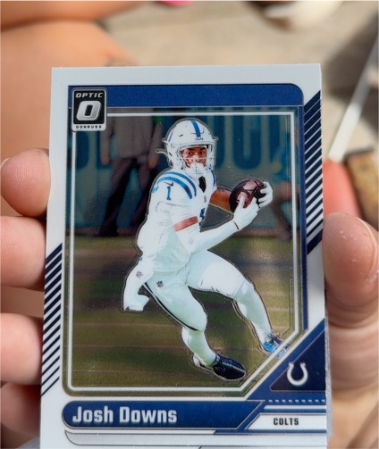 2024 Panini Donruss Optic #84 Josh Downs — front