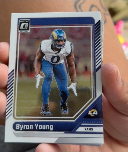 2024 Panini Donruss Optic #119 Byron Young — front