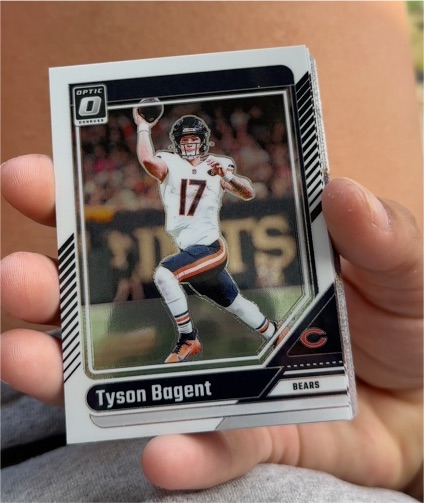 2024 Donruss Optic #32 Tyson Bagent — front