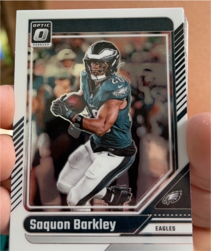 2024 Donruss Optic #159 Saquon Barkley — front