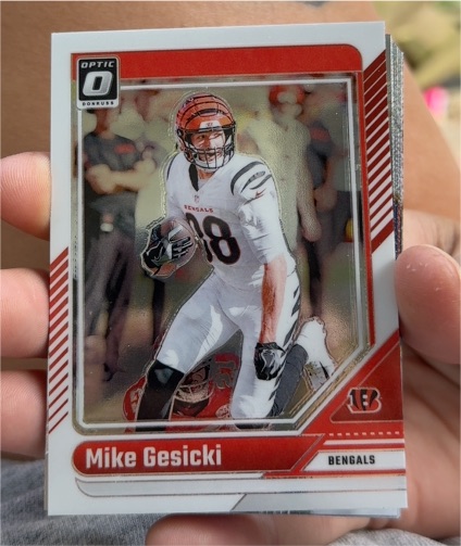 2024 Panini Donruss Optic #42 Mike Gesicki — front