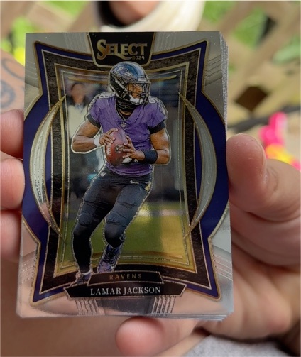 2024 Panini Select #35 Lamar Jackson — front