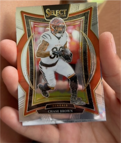 2024 Panini Select Concourse Silver Prizm Chase Brown — front