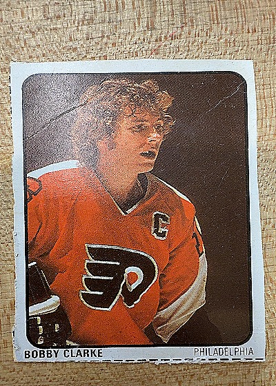 1974-75 Lipton Soup #21 Bobby Clarke — front