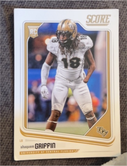2018 Panini Score #424 Shaquem Griffin — front