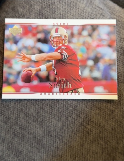 2007 Upper Deck #163 Alex Smith — front