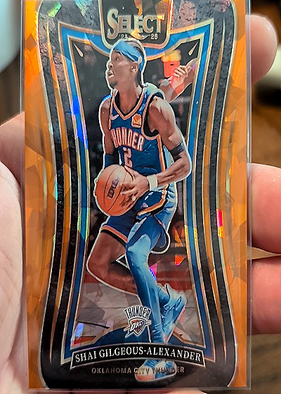 2024-25 Panini Select #319 Shai Gilgeous-Alexander — front