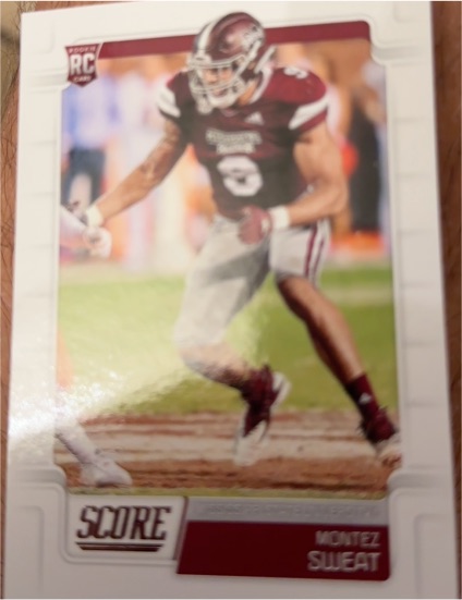 2019 Panini Score #368 Montez Sweat — front