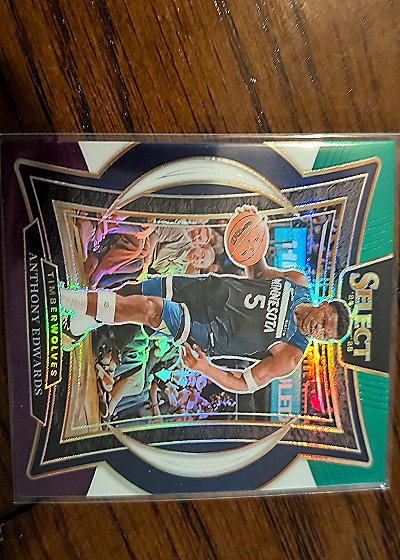 2024-25 Panini Select #23 Anthony Edwards — front