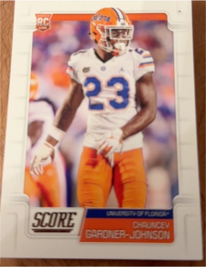 2019 Panini Score #425 Chauncey Gardner-Johnson — front