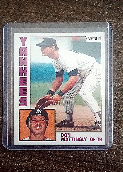 1984 Topps Nestle #8 Don Mattingly — front