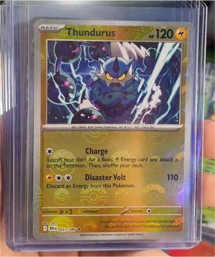 2023 Pokémon Scarlet & Violet 033 Thundurus — front