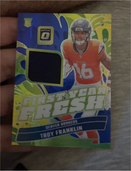 2024 Panini Donruss Optic #FYF-TFN Troy Franklin — front