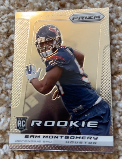 2013 Panini Prizm #284 Sam Montgomery — front
