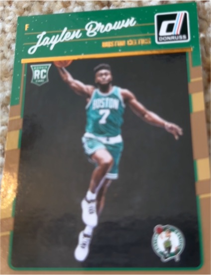2016-17 Donruss #153 Jaylen Brown Rookie — front