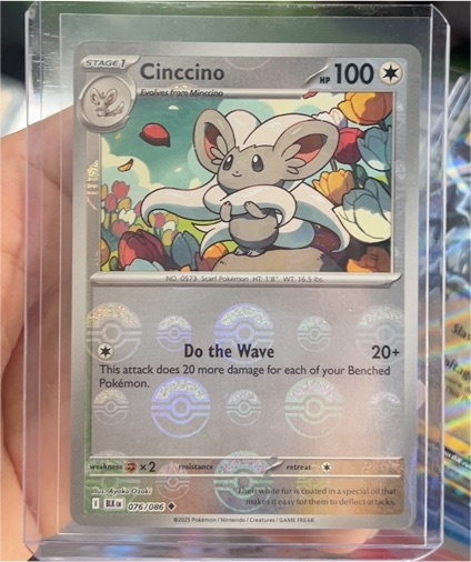 2023 Pokémon Scarlet & Violet #076 Cinccino — front