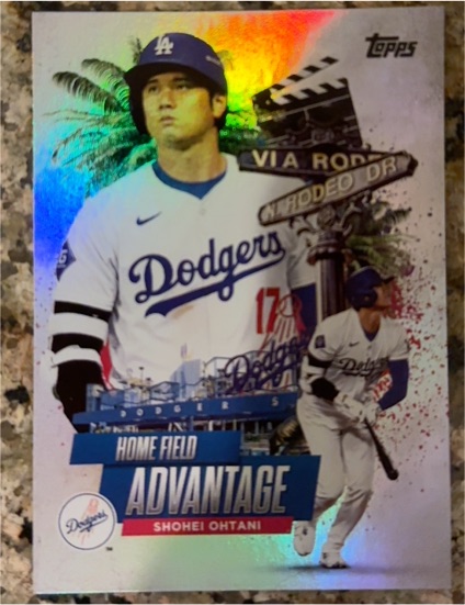 2025 Topps Series 1 #HA-5 Shohei Ohtani Home Field Advantage — front