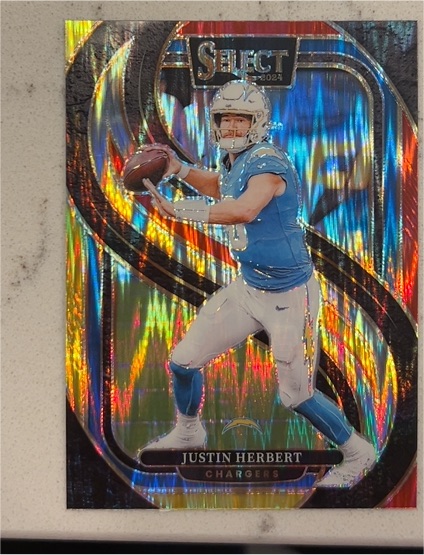 2024 Panini Select #131 Justin Herbert — front