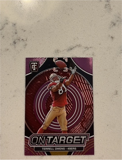 2024 Panini Totally Certified On Target #20 Terrell Owens — front