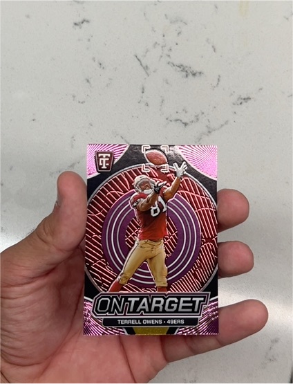 2024 Panini Totally Certified On Target Terrell Owens — front