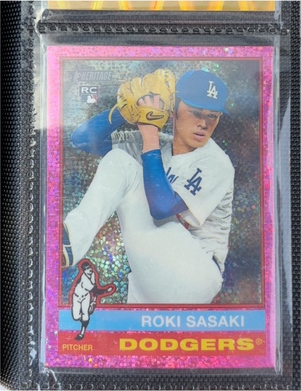 2025 Topps Heritage #224 Roki Sasaki — front