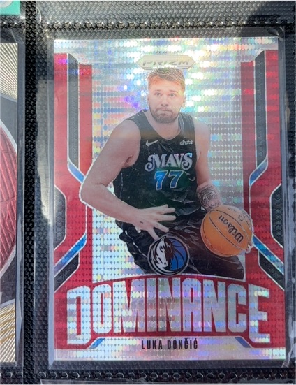 2024-25 Panini Prizm Dominance #12 Luka Dončić — front