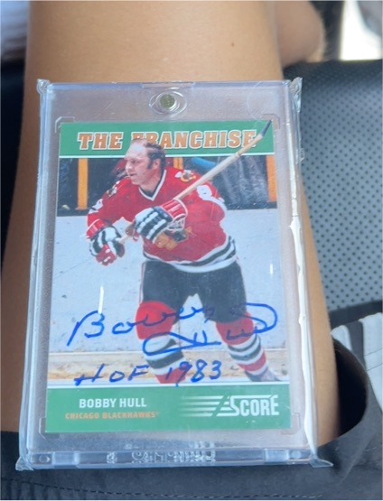 2012-13 Panini Score The Franchise #0S6 Bobby Hull — front