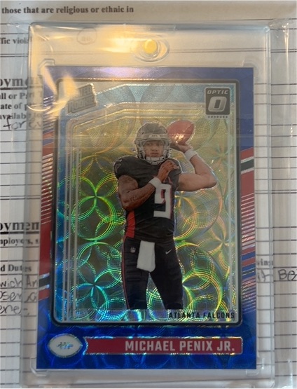 2024 Donruss Optic #279 Michael Penix Jr. — front