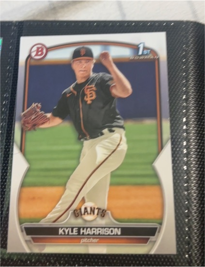 2023 Bowman Prospects #BP-93 Kyle Harrison — front