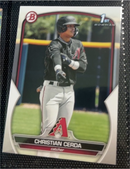 2023 Bowman Prospects #BP-56 Christian Cerda — front