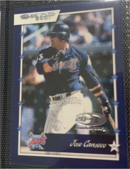 2001 Donruss #11 Jose Canseco — front